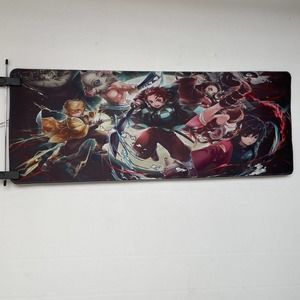 Demon Slayer Game Mat 30.5” x 11.5” Anime Mouse Pad Non Slip Base